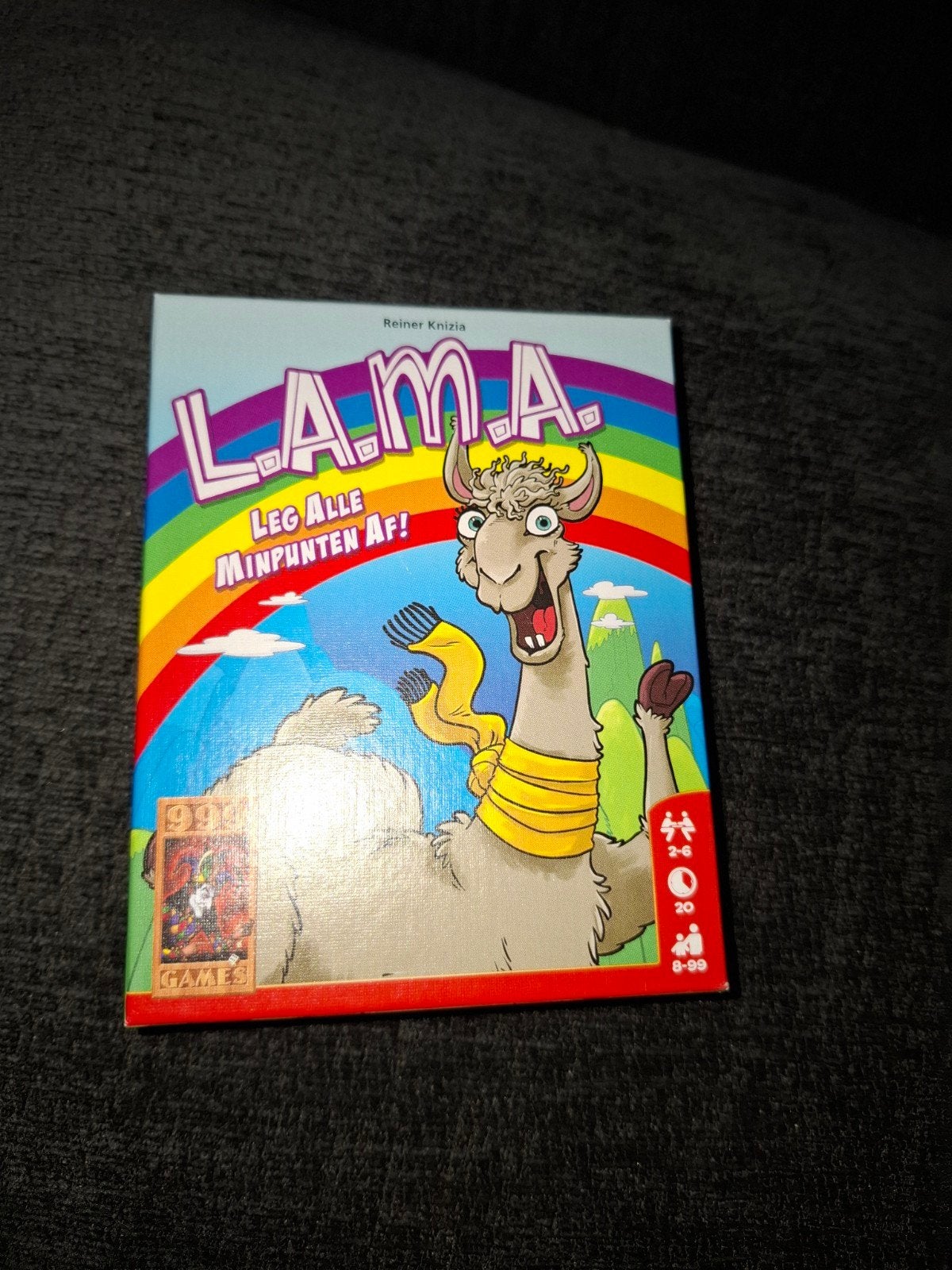LAMA!  kaartspel, Vijf spelers of meer, Ophalen of Verzenden, Zo goed als nieuw, 999 Games