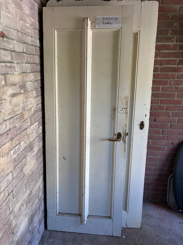 Hardhouten deuren, Ophalen, Gebruikt, Binnendeur, 200 tot 215 cm