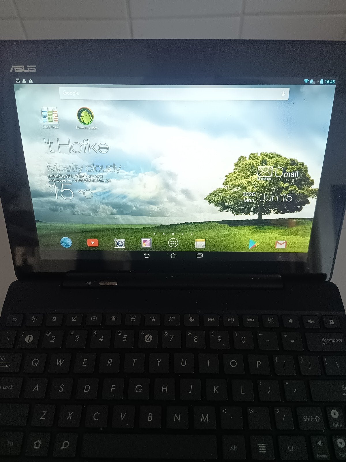 ASUS Transformer Pad TF300T Tablet met Toetsenbord, Computers en Software, Gebruikt, ASUS, 16 GB, Wi-Fi