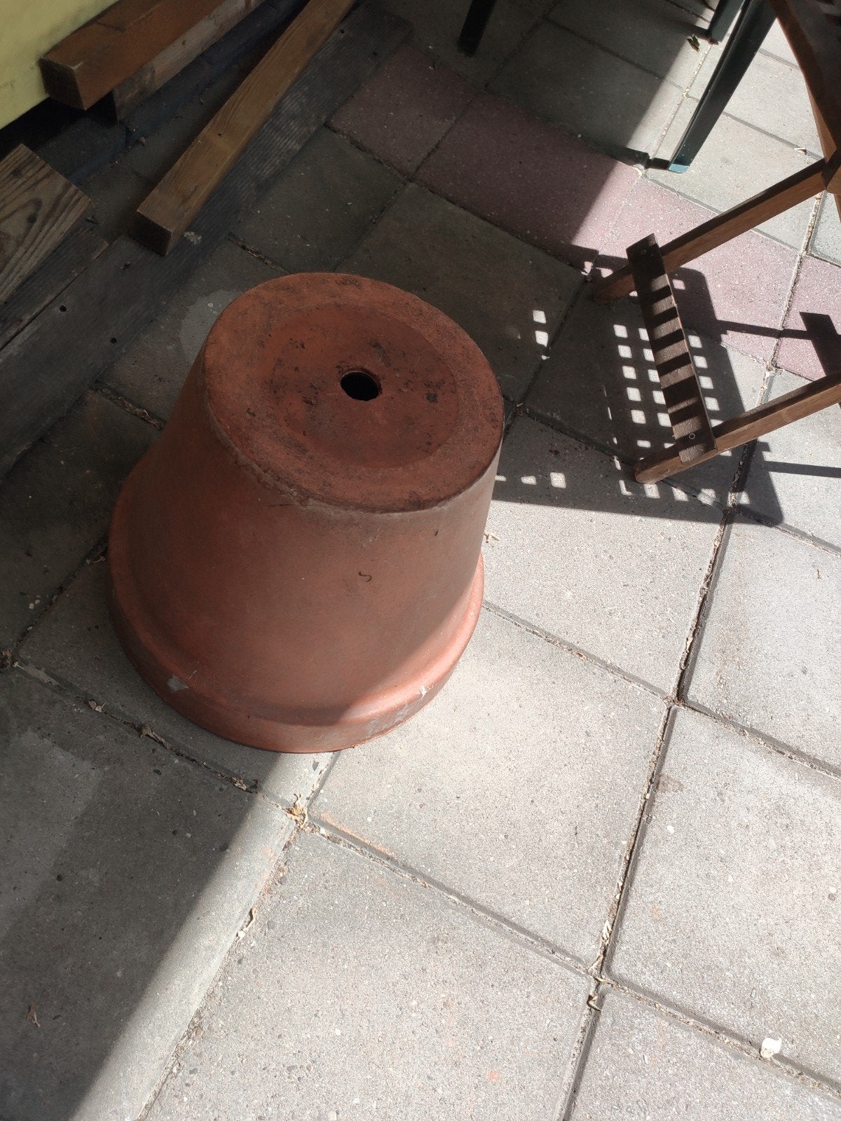 Terra cotta bloempot, Tuin en Terras, Ophalen