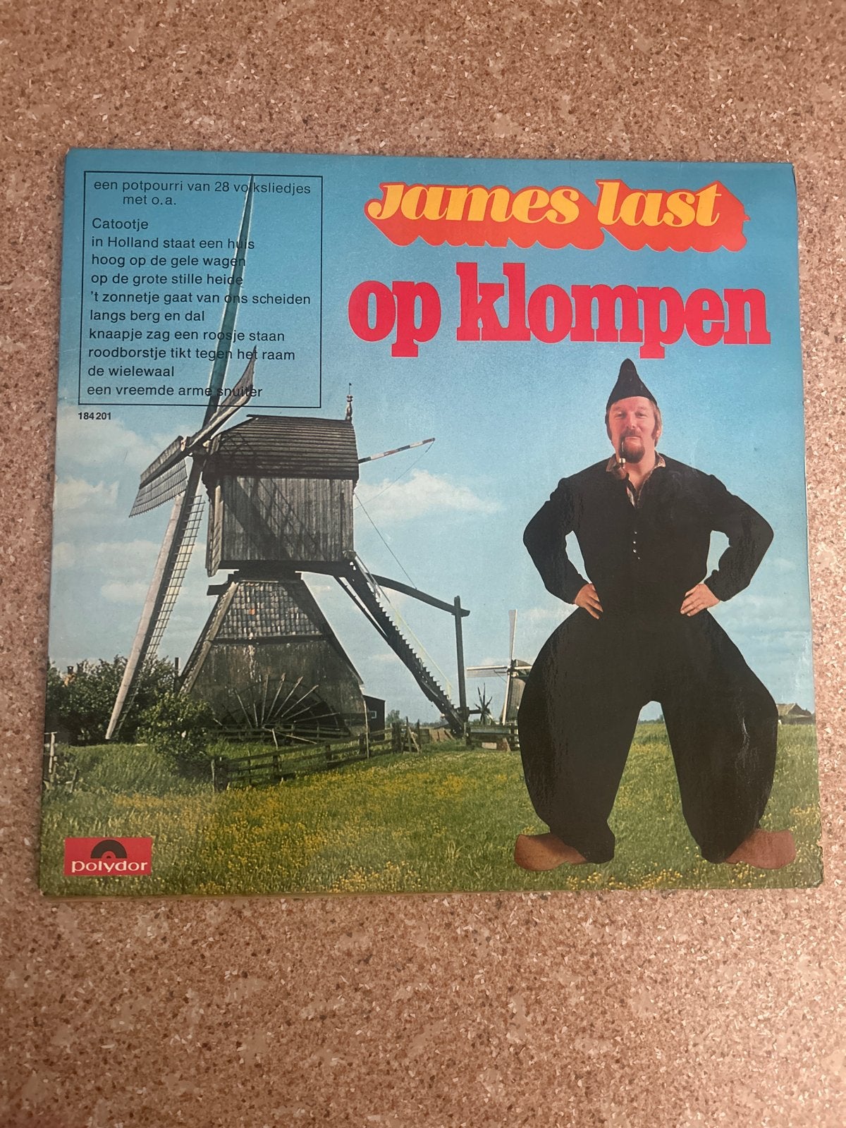 James Last op Klompen LP - Lijm hoes laat los, LP, Gebruikt, Overige genres, Ophalen of Verzenden