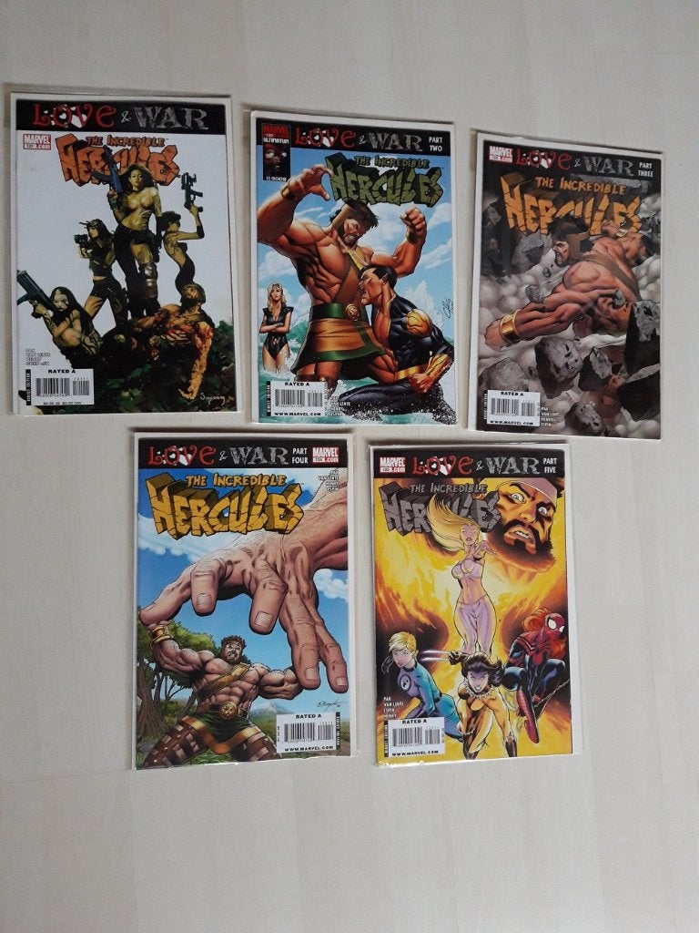 Marvel The Incredible Hercules: Love and War (compleet), Amerika, Marvel Comics, Complete serie of reeks, Ophalen of Verzenden