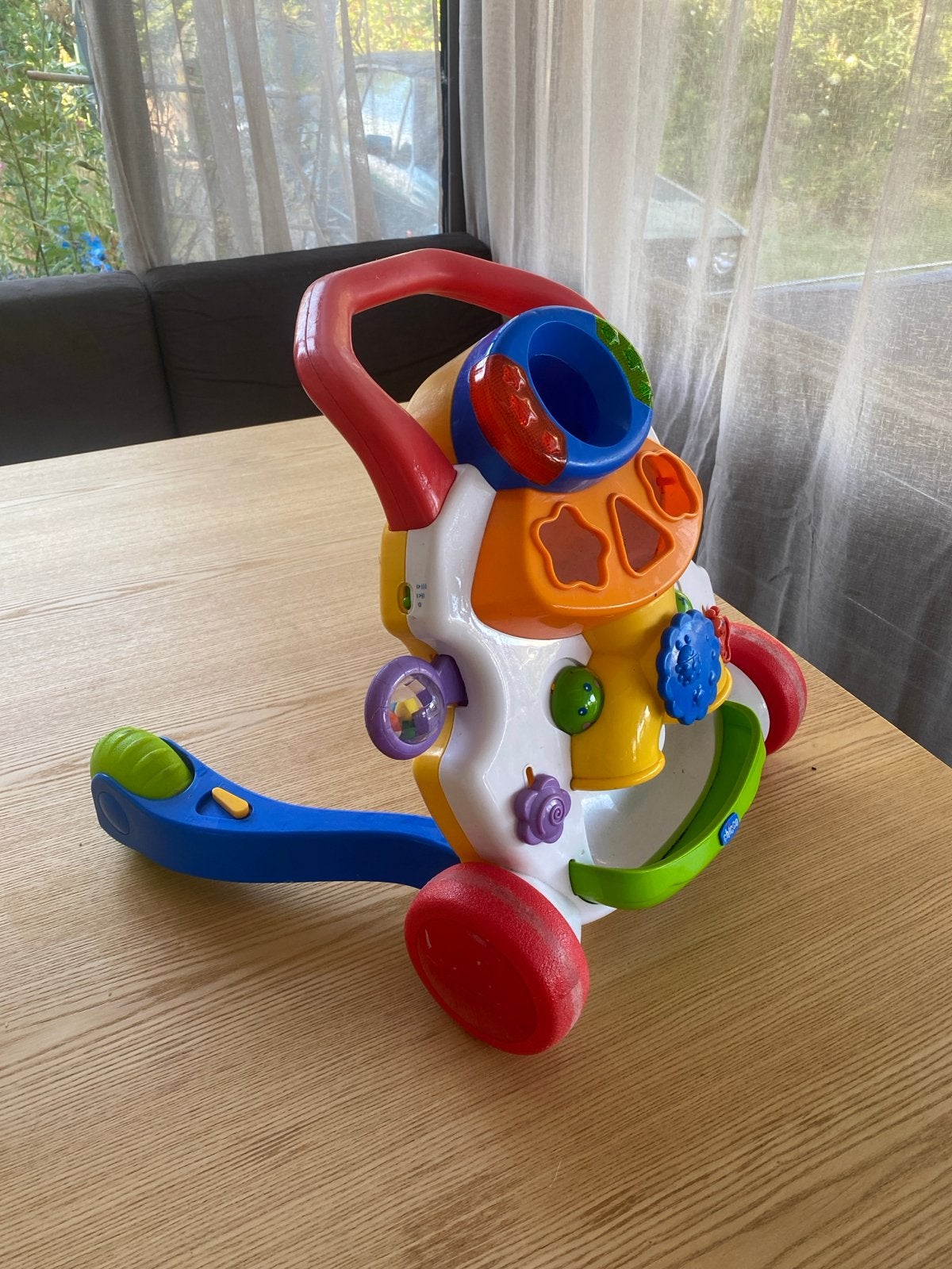 Chicco Baby Walker Loopkar met geluid, Ophalen of Verzenden, Gebruikt, Overige typen, Met geluid