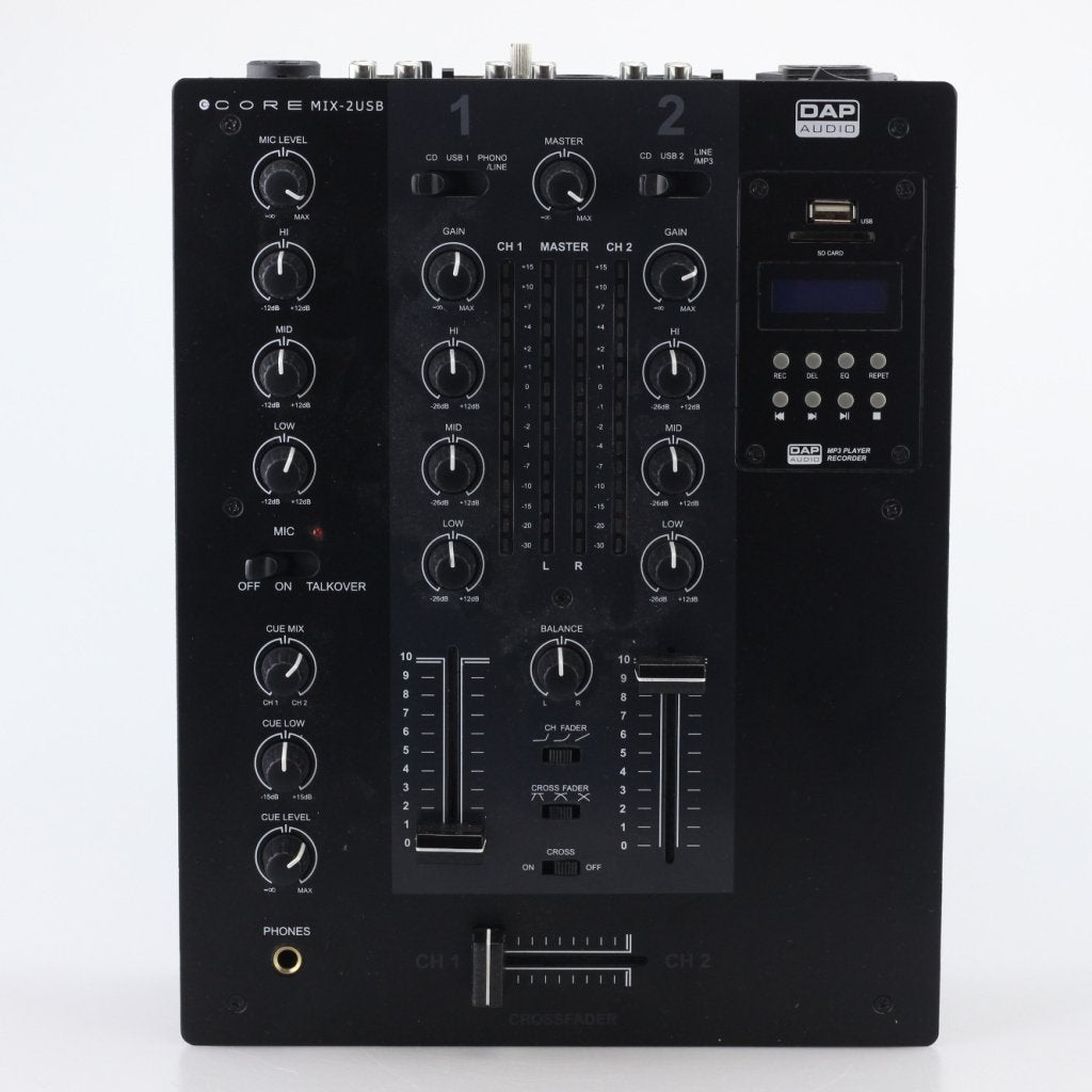 DAP Audio CORE MIX-2 USB DJ Mixer, Muziek en Instrumenten, Flex Ltd., Zo goed als nieuw, https://flex.com/contact-us, Nobelstraat 10, 5807 GA Oostrum LB, Limburg, Nederland