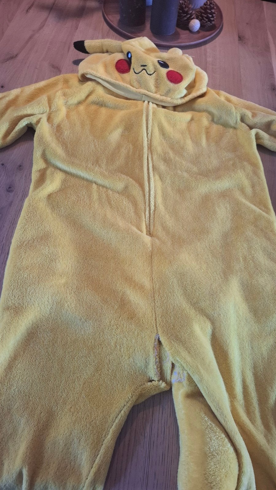Pikachu Onesie 140-146, Nacht- of Onderkleding, Gebruikt, Jongen of Meisje, Ophalen of Verzenden