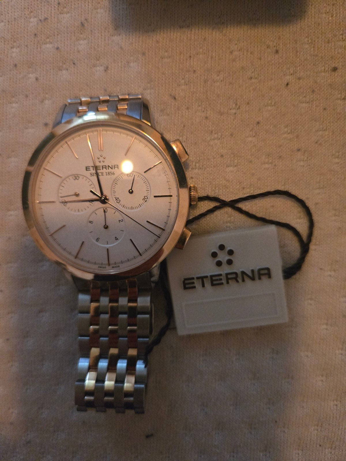 Eterna nieuw horloge en FRED horloge., Overige merken, Staal, Staal, Verzenden
