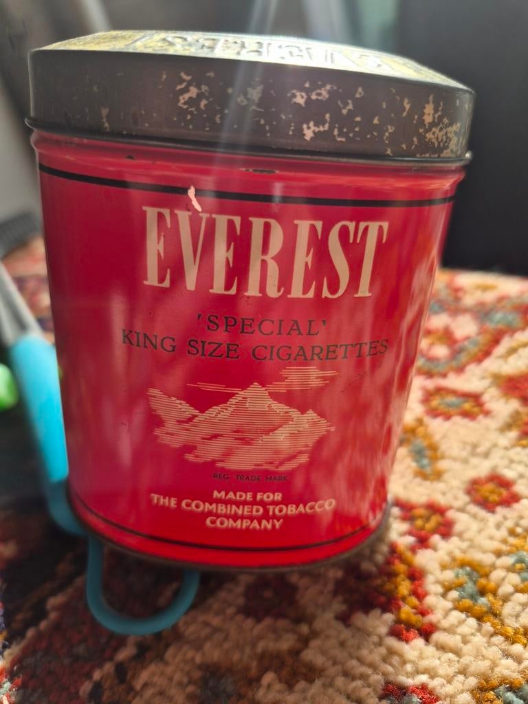 Everest blik 1955, Verzamelen, Ophalen of Verzenden, Gebruikt, Overige, Overige merken