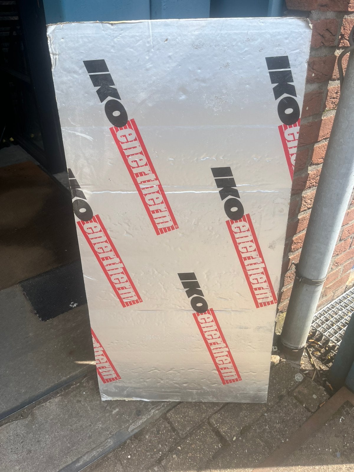 Enertherm pir isolatie, Ophalen, Zo goed als nieuw, Hardschuim (Pir), 8 tot 12 cm
