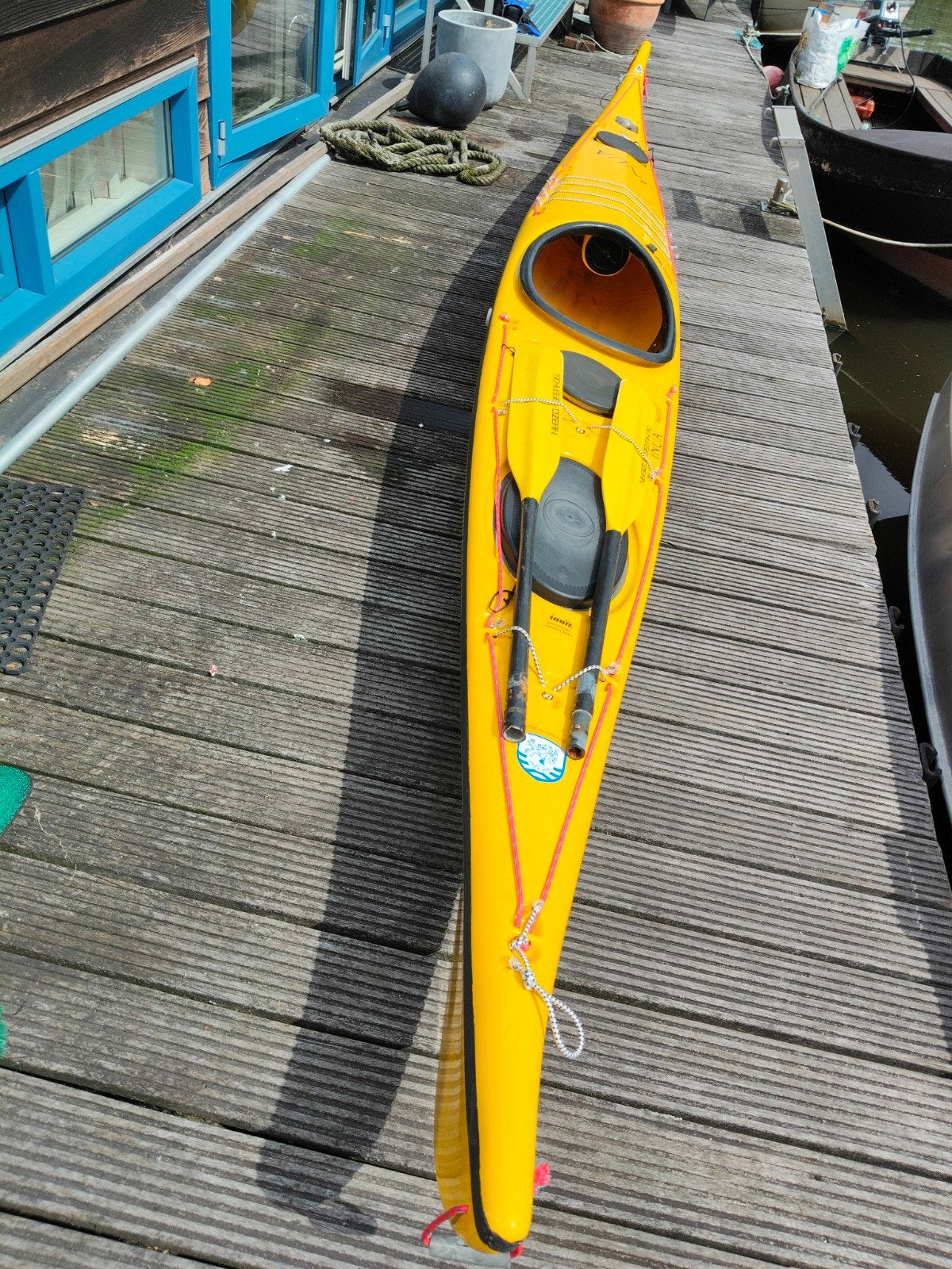 Zeekano Inuït 535 Lang - compleet met Peddel en Spatscherm, Watersport en Boten, Kano's, Ophalen, Gebruikt, Eén persoon, Zeekano