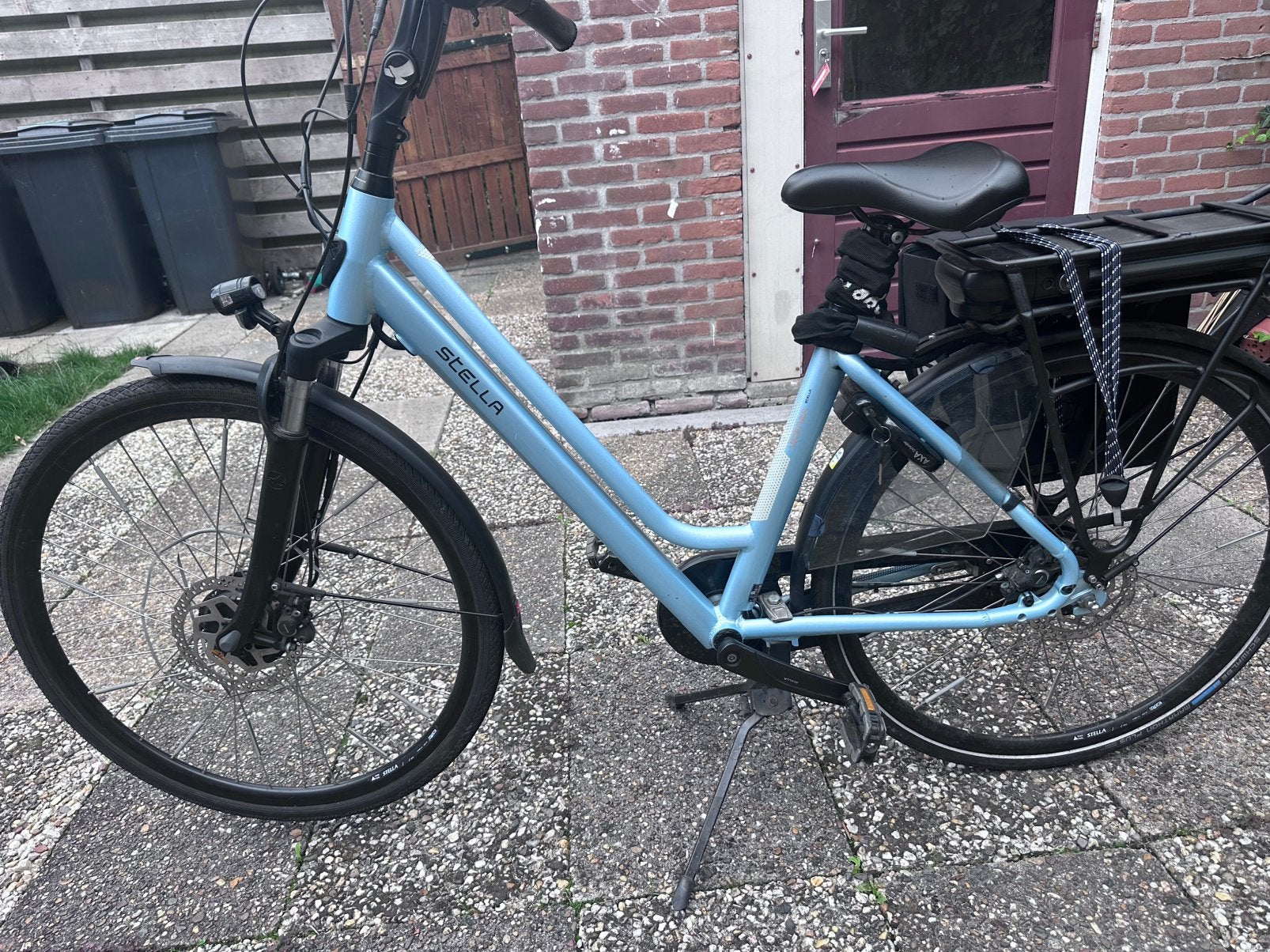 Stella vicenza elektrische fiets - Zo goed als nieuw, Zo goed als nieuw, 50 km per accu of meer, 55 tot 59 cm, Ophalen
