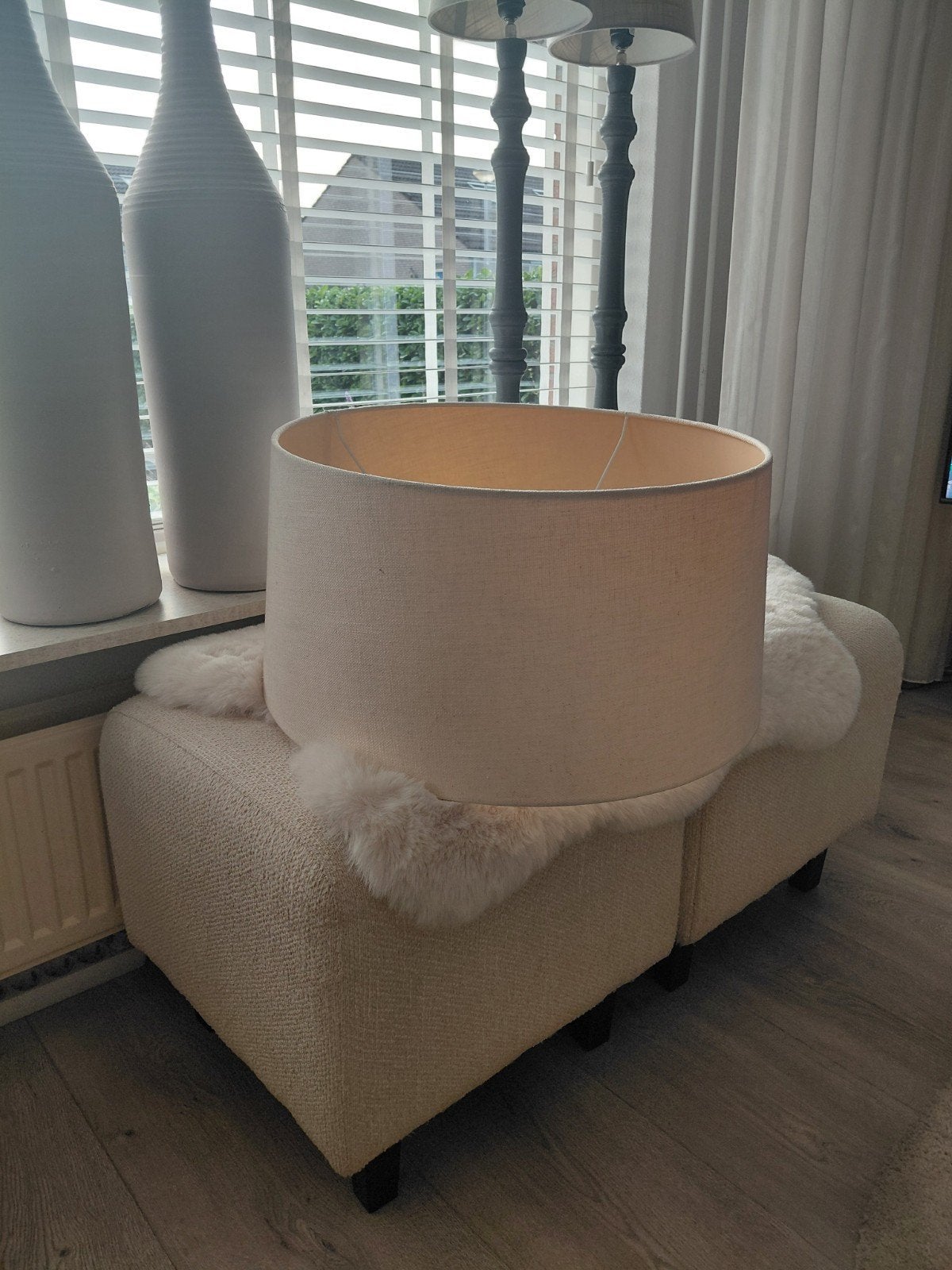 lampenkap, Huis en Inrichting, Ophalen, Rond, Minder dan 50 cm, 50 tot 75 cm