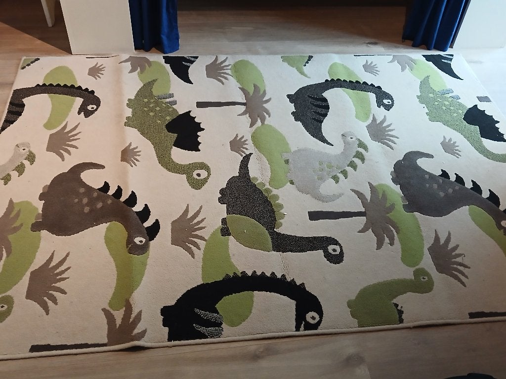 Kleed dinosaurussen, Gebruikt, Overige merken, Kleed of Kussen, Ophalen