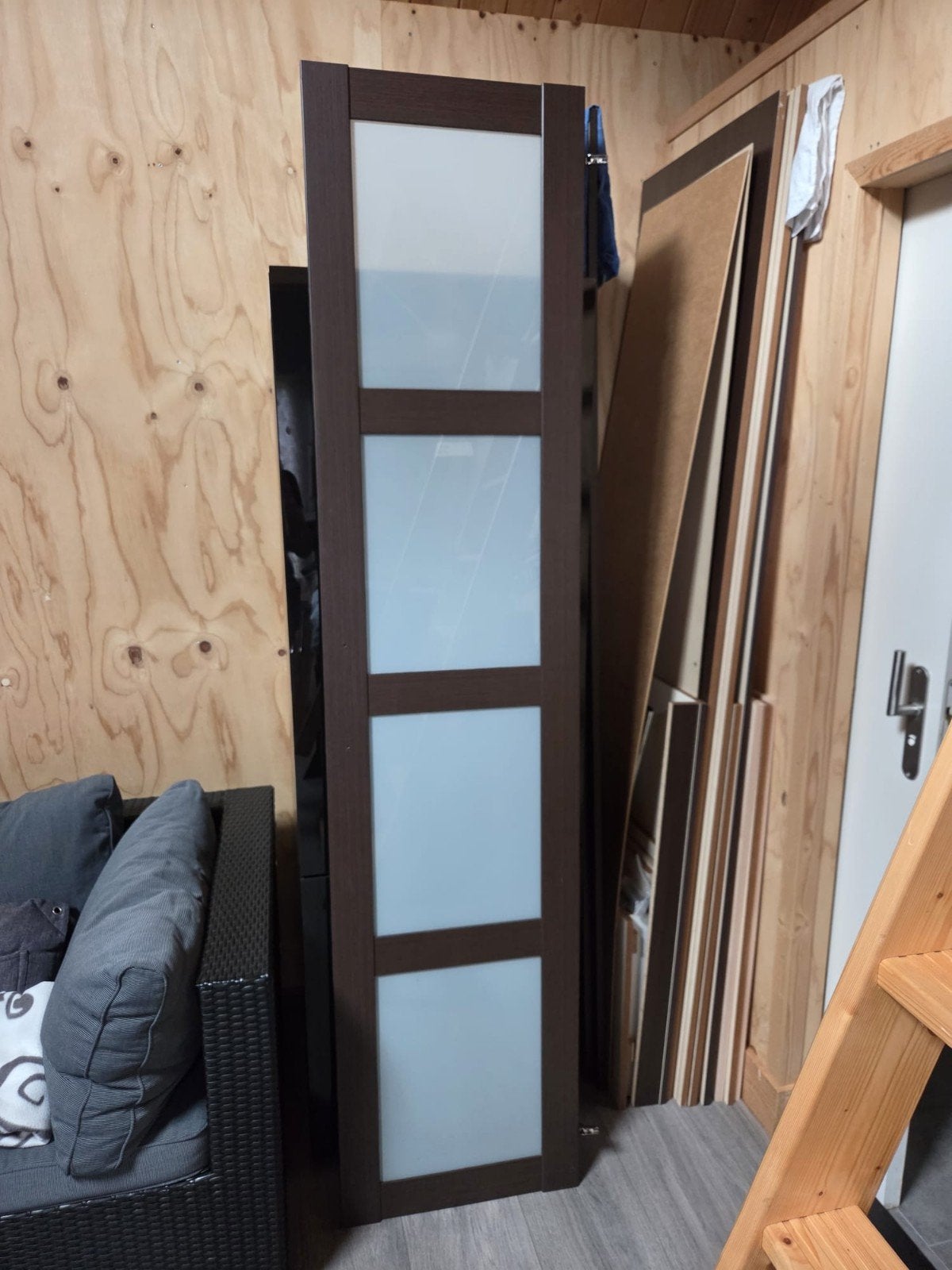 3-deurs kledingkast, Ophalen, Gebruikt, 200 cm of meer, 150 tot 200 cm