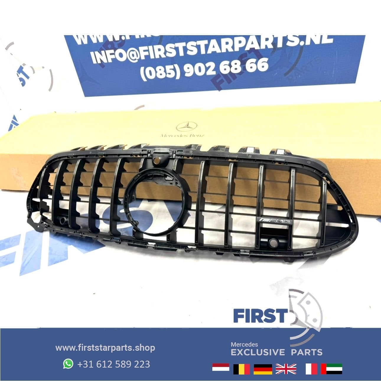 W177 A45 AMG PANAMERICANA GT GRIL ZWART ORIGINEEL Mercedes A, Gebruikt, -, Ophalen of Verzenden, -
