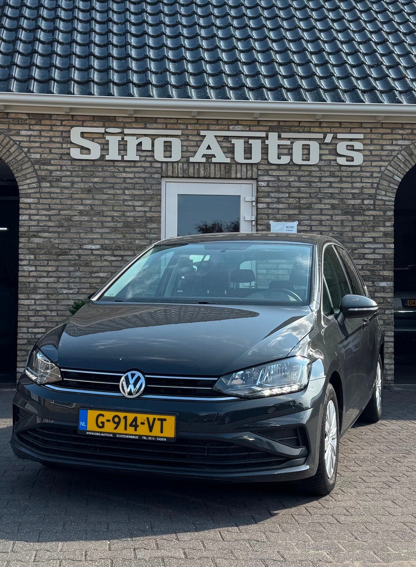 Volkswagen Golf Sportsvan 1.0 TSI Bj 2018 hoge zit zeer nett, Auto's, Voorwielaandrijving, 86 pk, Gebruikt, Euro 6