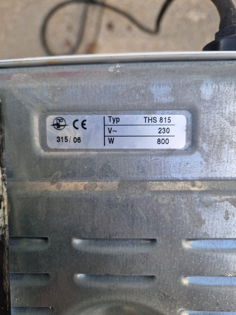 electrische kookplaat Rommelsbacher THS 815, 3 kookzones of minder, Ophalen of Verzenden, Zo goed als nieuw, Vrijstaand