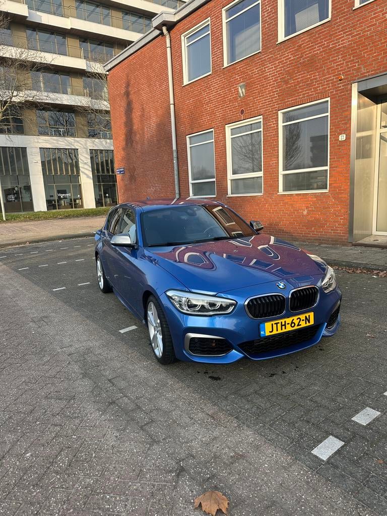 BMW 1-Serie 3.0 M135i 5DR Xdrive AUT 2016 Blauw, Auto's, BMW, Particulier, 1-Serie, ABS, Achteruitrijcamera, Adaptieve lichten