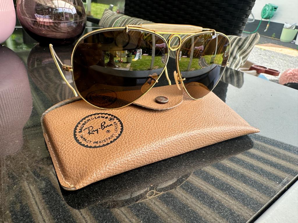 Vintage Ray-Ban Bausch & Lomb shooter B15, Sieraden, Tassen en Uiterlijk, Zonnebrillen en Brillen | Heren, Gebruikt, Zonnebril