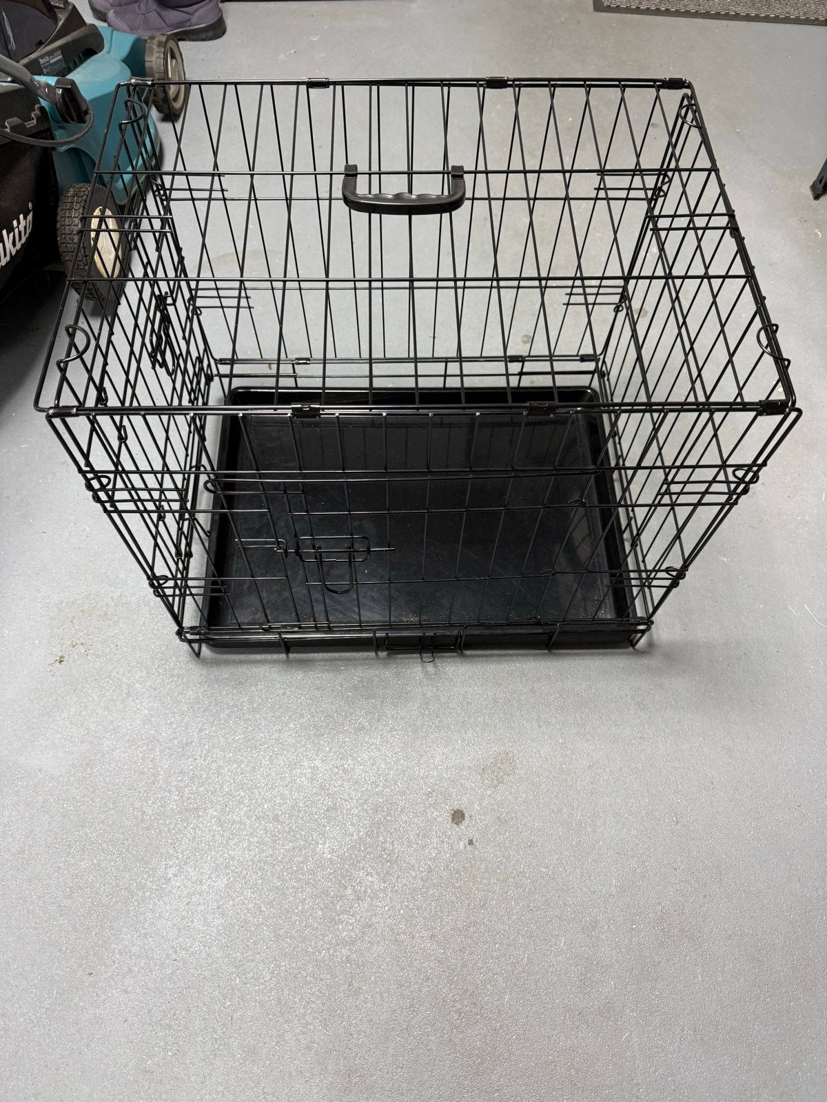 Kleine zwarte bench, Dieren en Toebehoren, Ophalen, Gebruikt