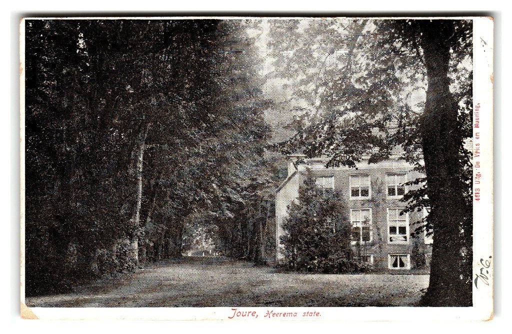 Joure, Heerema state, Verzamelen, Verzenden, Voor 1920, Gelopen, Friesland