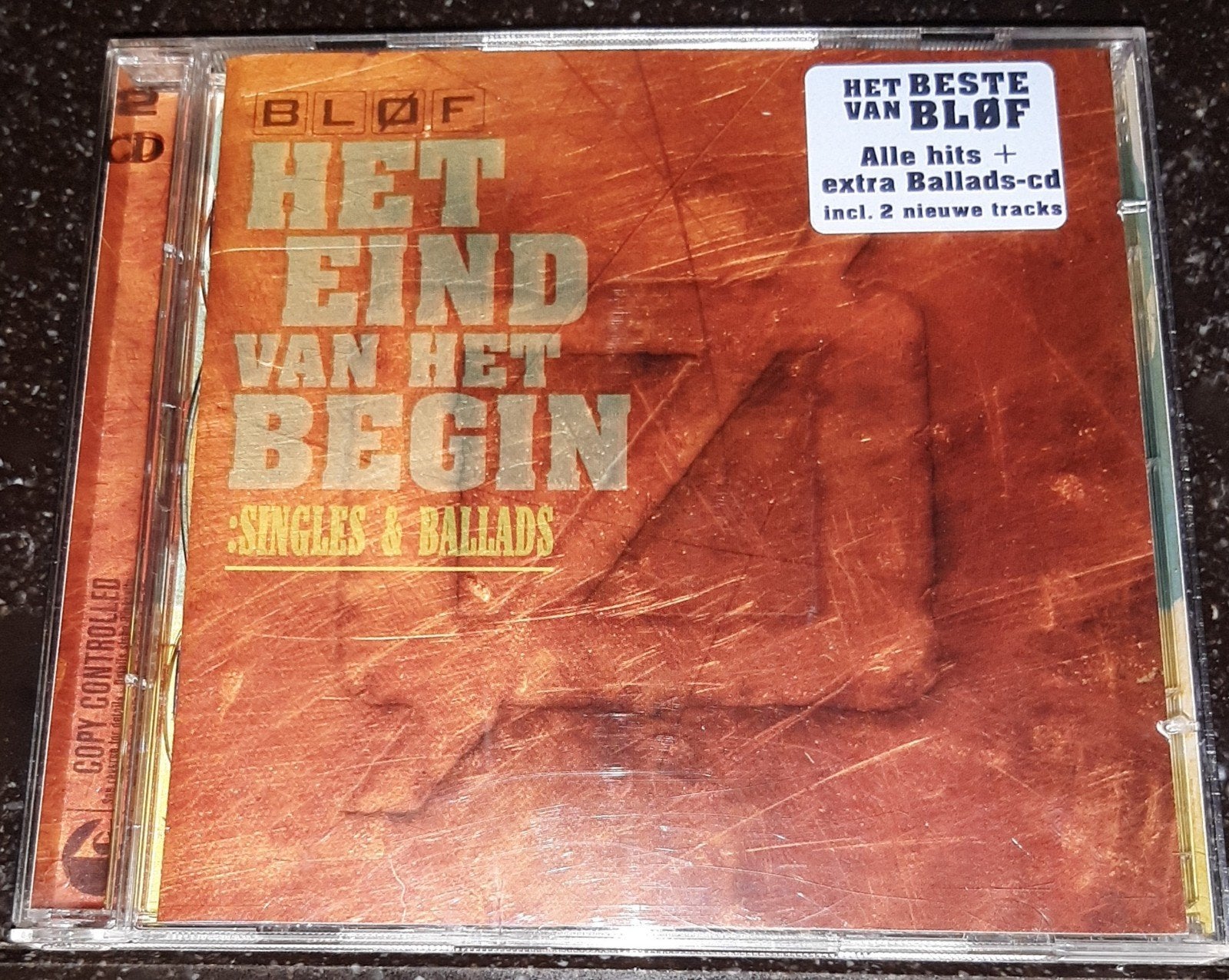 Bløf het eind van het begin singles  & ballads 2cd, Ophalen of Verzenden, Zo goed als nieuw, Pop, Album