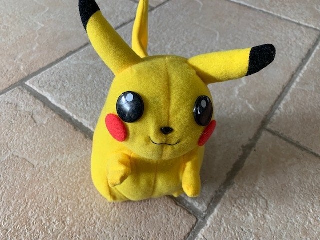 Pikachu knuffel 20 cm, Ophalen of Verzenden, Gebruikt, Overige typen