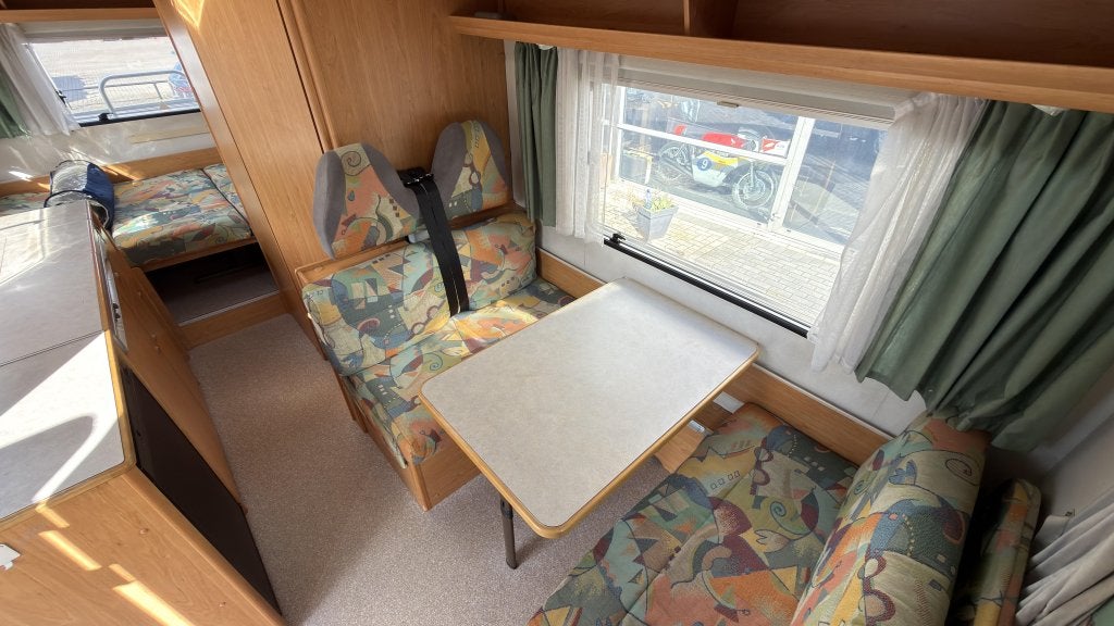 Nette Orginele Knaus Sport Traveller 630 Alkoof met 125dkm, Caravans en Kamperen, Alkoof, Ringverwarming, Fiat, Bedrijf