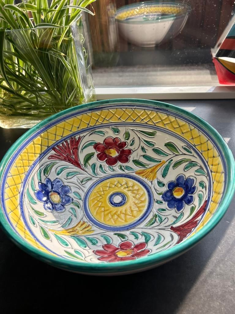 Italiaanse schaal, Huis en Inrichting, Keuken | Servies, Ophalen, Overige stijlen, Glas, Schaal of Schalen