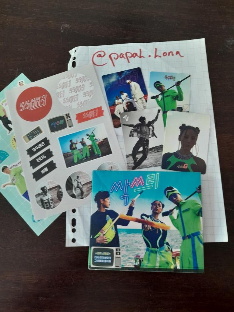 Compleet k-pop album SSAK3, Ophalen of Verzenden, Zo goed als nieuw, Cd of Plaat