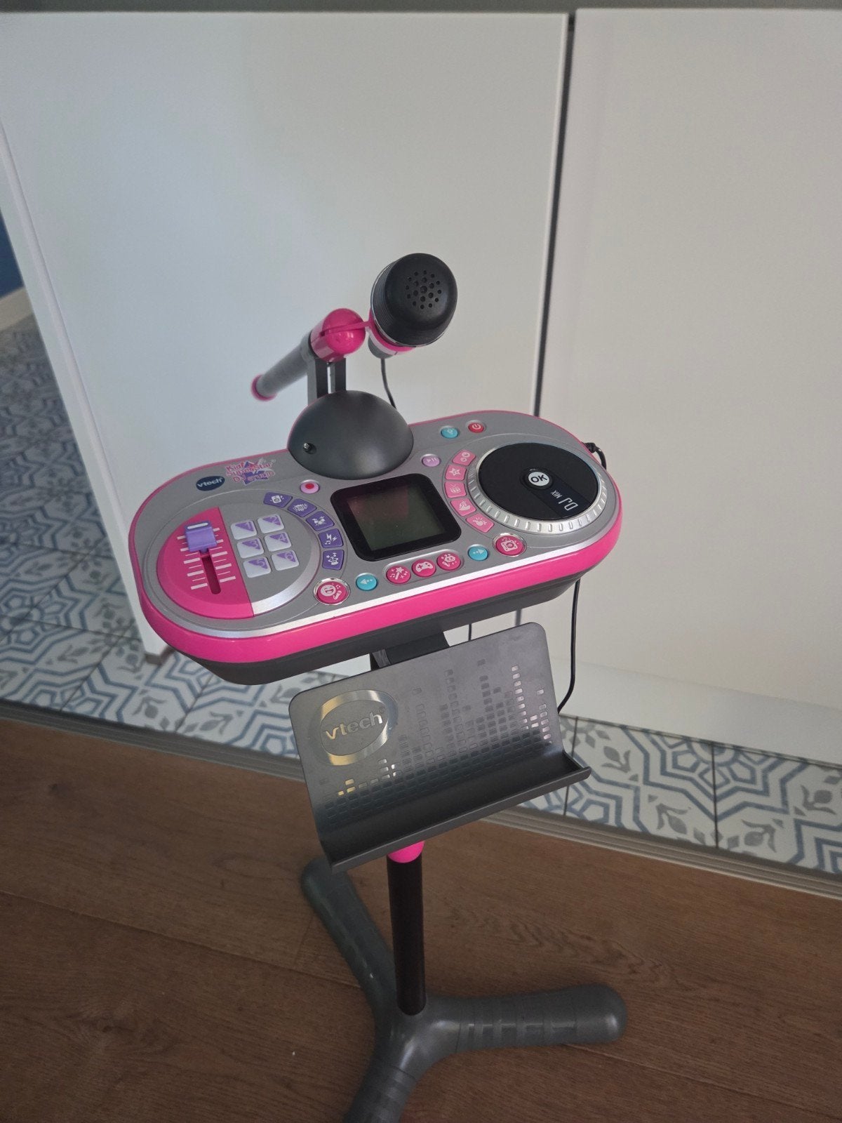 VTech Kidi Super Star DJ Studio met microfoon, Ophalen, Zo goed als nieuw, 4 tot 6 jaar