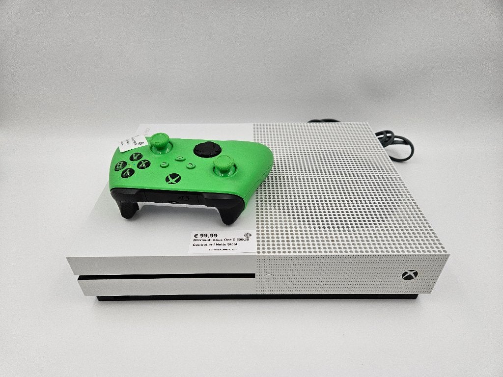 Microsoft Xbox One S 500GB Controller | Nette Staat, Avontuur en Actie, 1 speler, Ophalen of Verzenden, Zo goed als nieuw