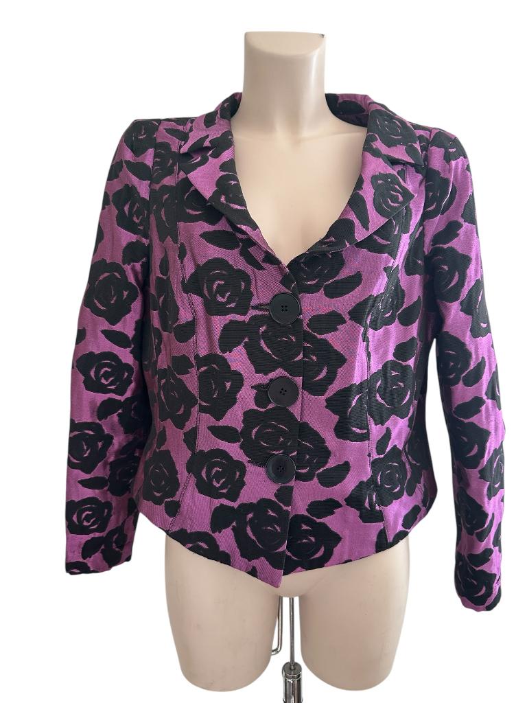 Moq blazer XL, Zwart, Maat 46/48 (XL) of groter, Ophalen of Verzenden, Zo goed als nieuw