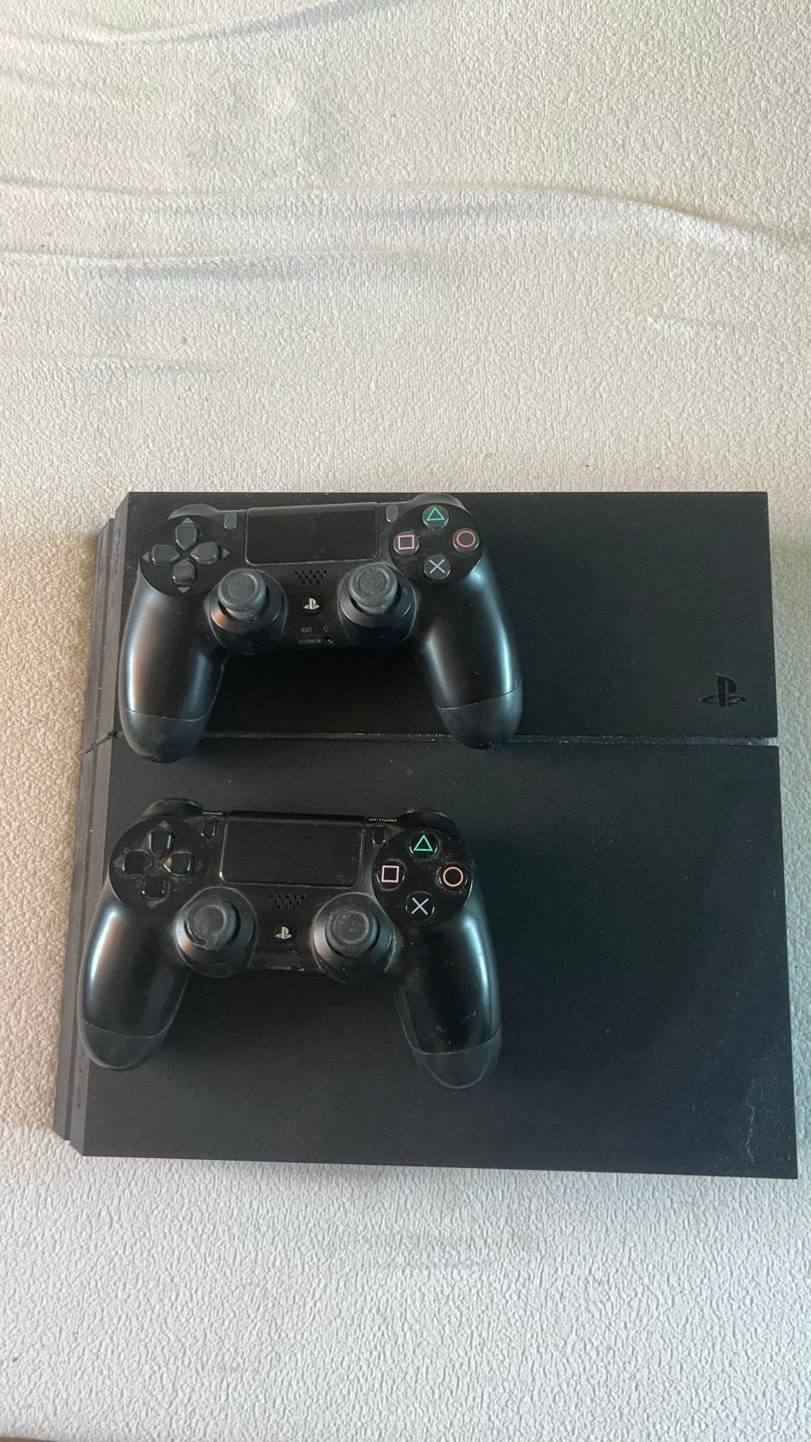 Playstation 4 met 2 controllers, Ophalen of Verzenden, Gebruikt, Met 2 controllers
