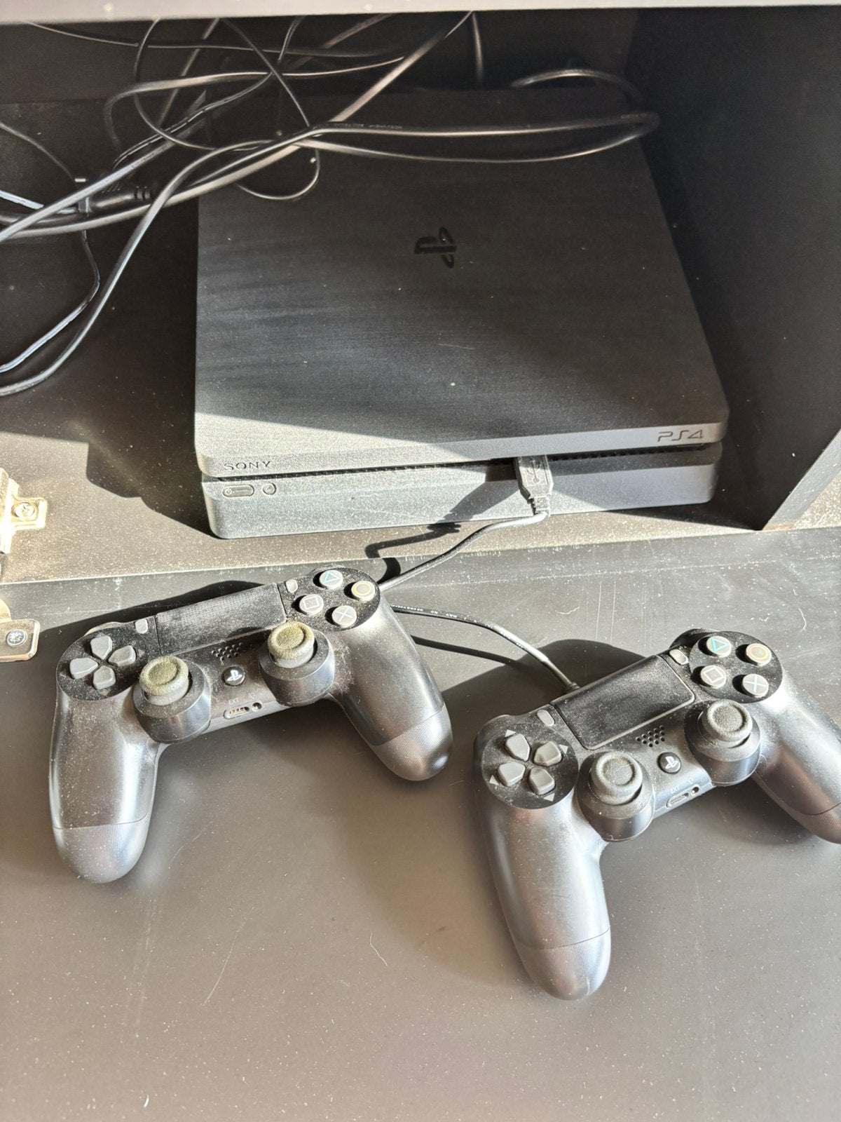 MOET NU WEG - PS4 Slim 500GB Incl 2 Controllers & 10 Games, Spelcomputers en Games, Spelcomputers | Sony PlayStation 3, Met 2 controllers