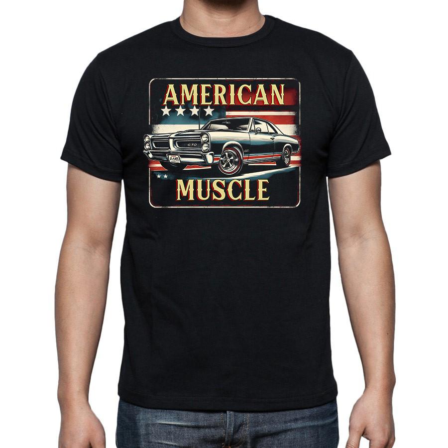GTO T-shirt, B&C, Zwart, Nieuw, Overige maten