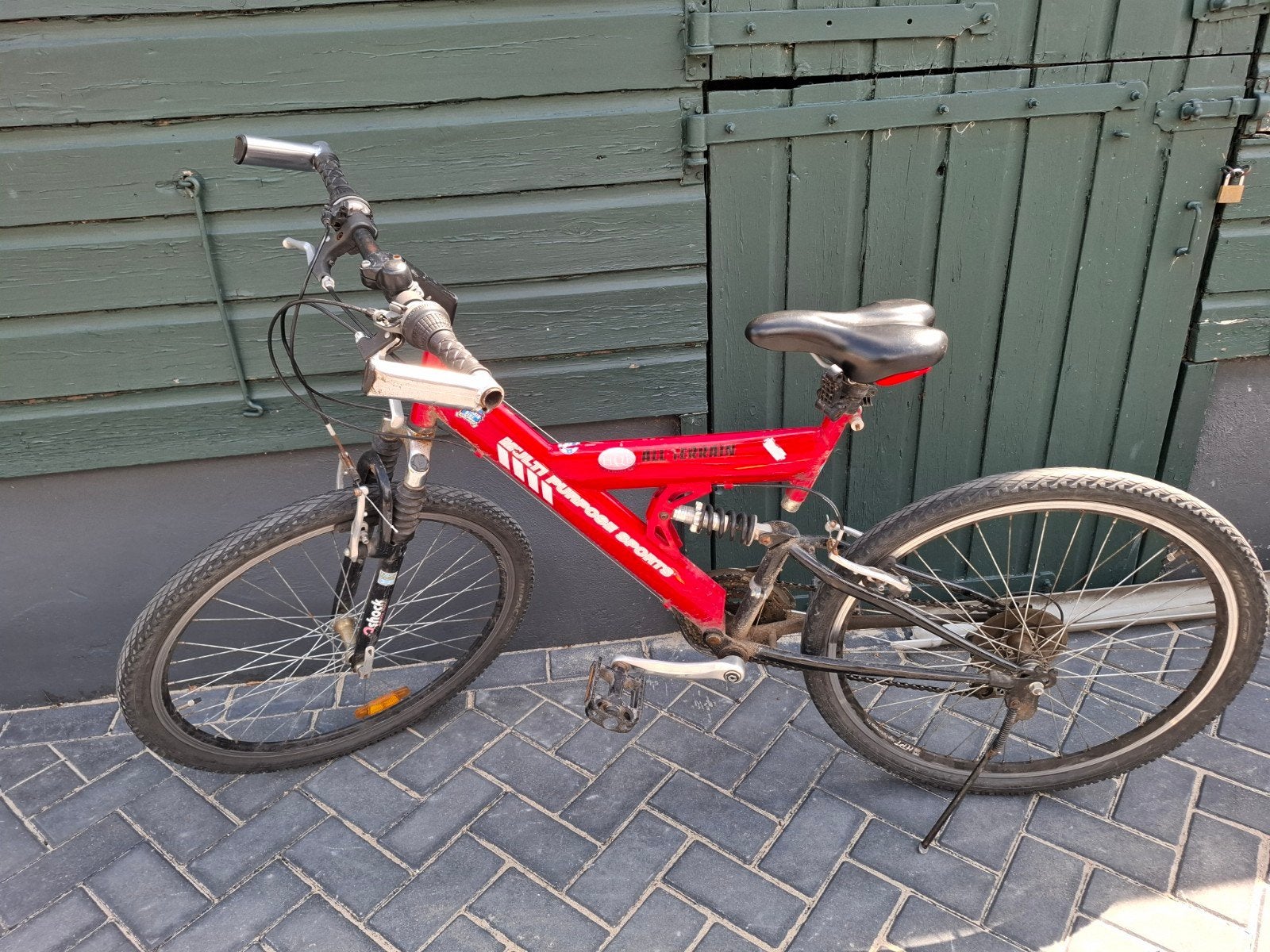 Mountainebike fiets 26 inch, Ophalen, Gebruikt, Staal, 24 inch of meer