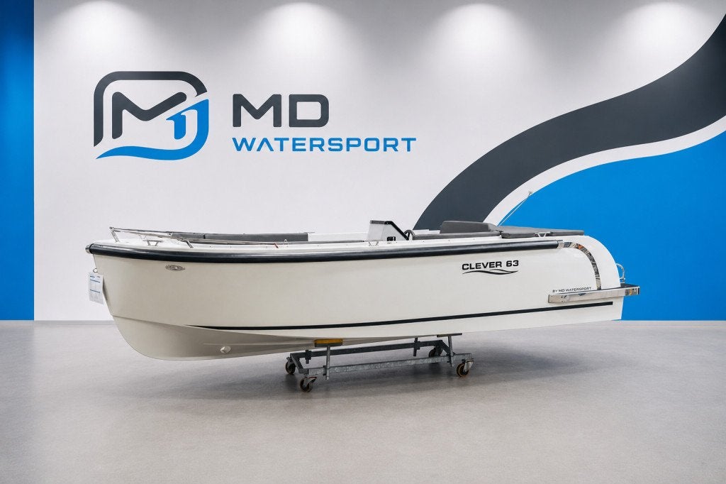 Clever 63 Vaarklaar en direct leverbaar!, Watersport en Boten, Tender, Zonnedek, Nieuw, 6 m