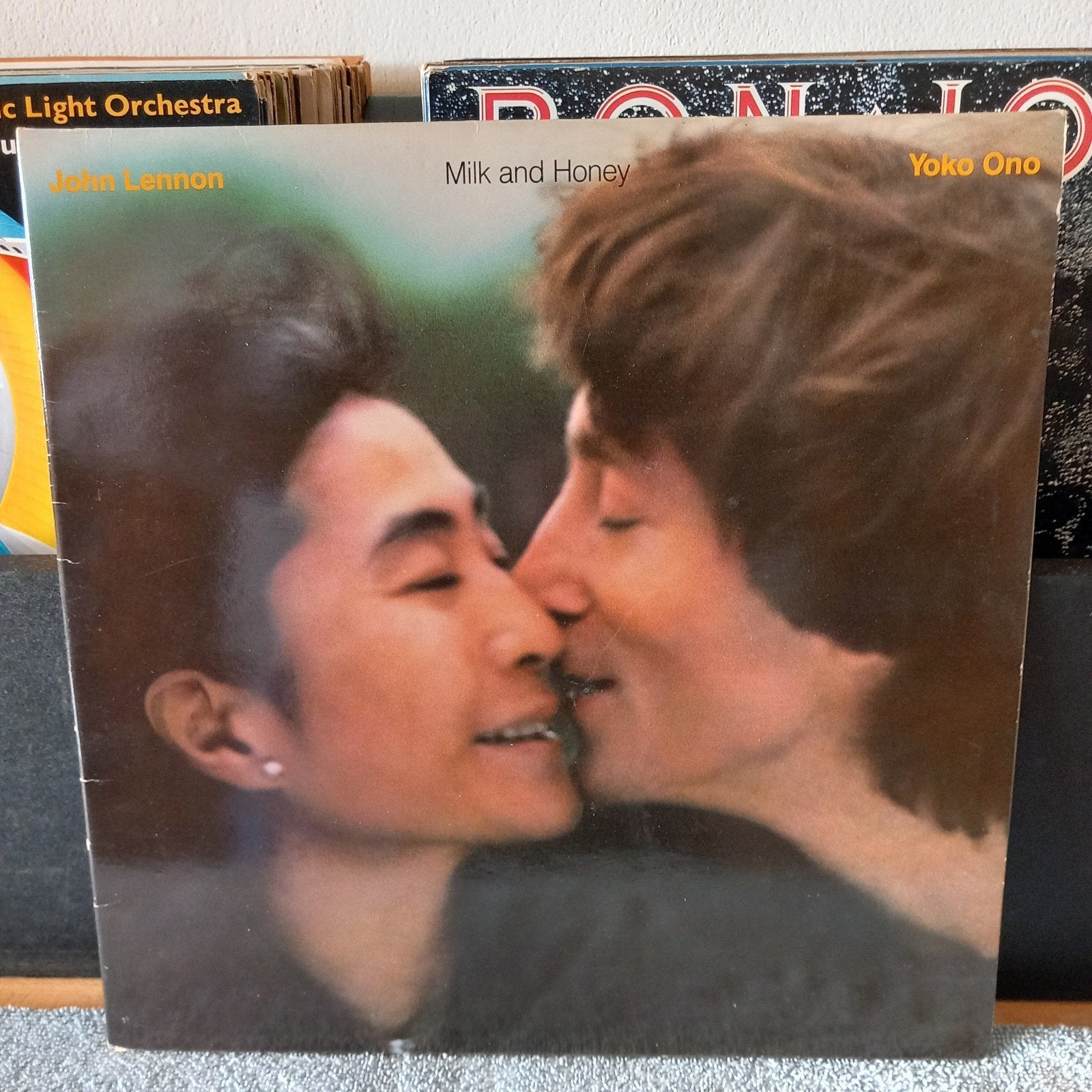 Lp John lennon yoko ono Milk and honey, Ophalen of Verzenden, Gebruikt, 12 inch
