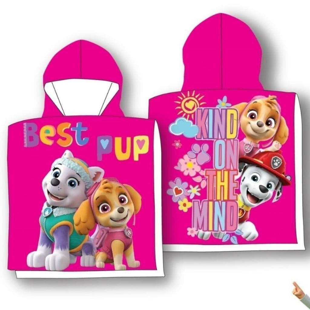 Paw Patrol Badponcho Roze - Sneldrogend - Badcape, Meisje, One size, Ophalen of Verzenden, Badponcho