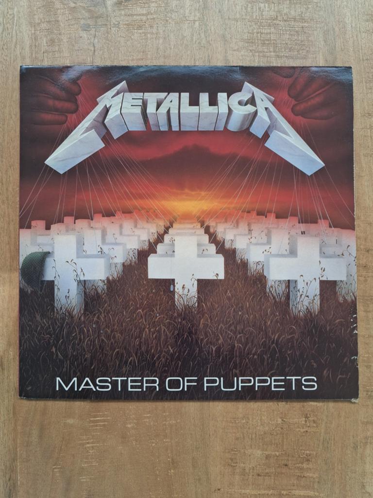 Metallica - Master of Puppets 1st press, Ophalen of Verzenden, Gebruikt