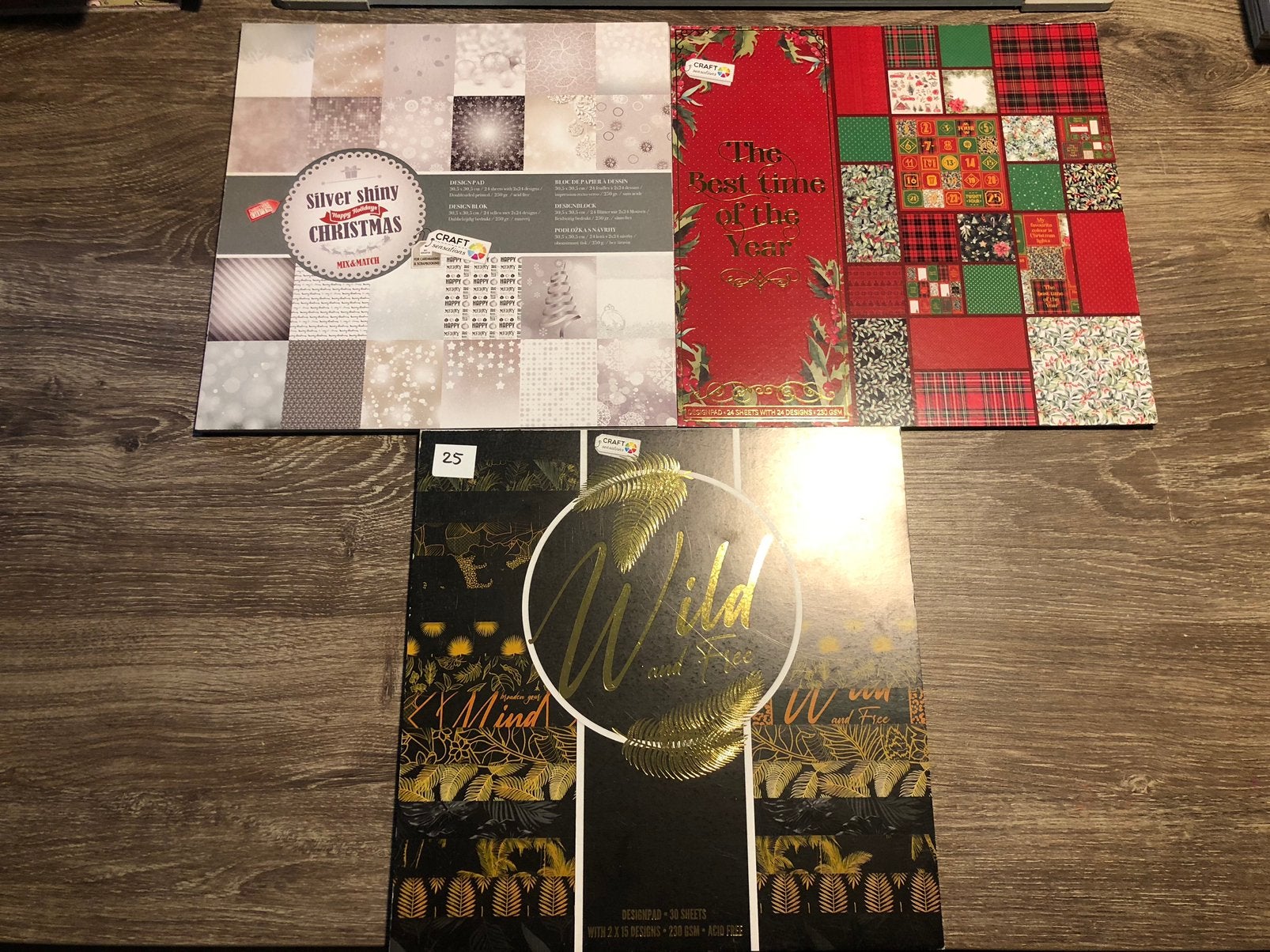 Verschillende sets van patroon papier 30x30, Ophalen of Verzenden, Zo goed als nieuw