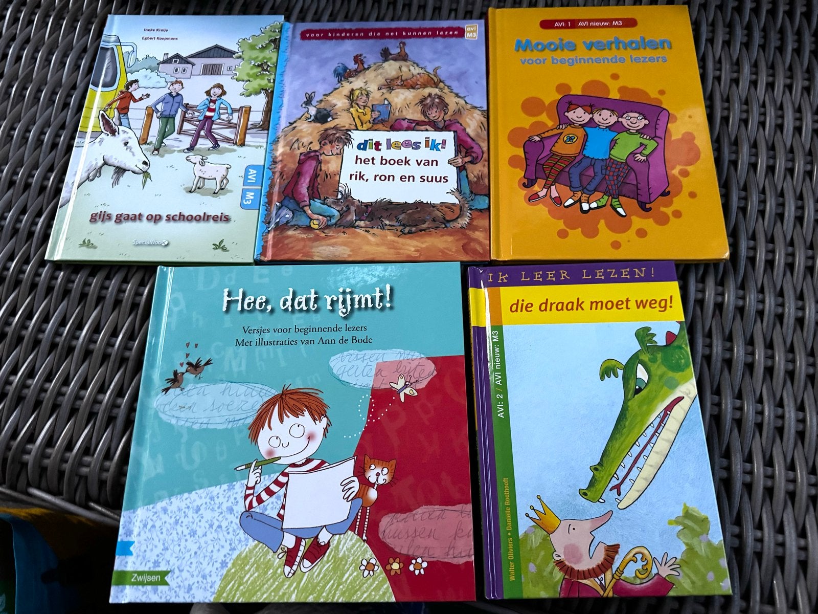 5 kinderboeken AVI M3, Boeken, Ophalen of Verzenden, Zo goed als nieuw, Fictie algemeen