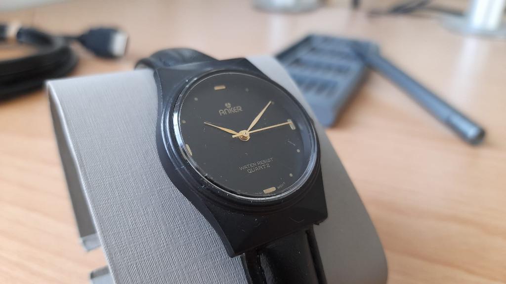 Anker quartz horloge met nieuw batterijtje en bandje, Sieraden, Tassen en Uiterlijk, Horloges | Heren, Overige merken, Kunststof