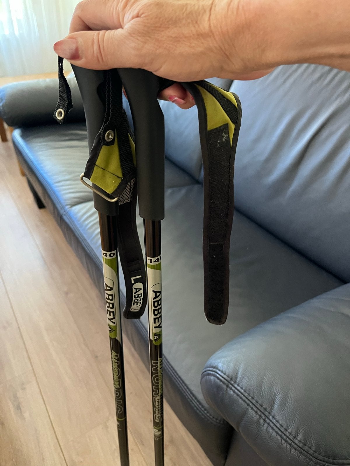 Abbey Nordic Walking Stokken - Gebruikt, Ophalen, Gebruikt