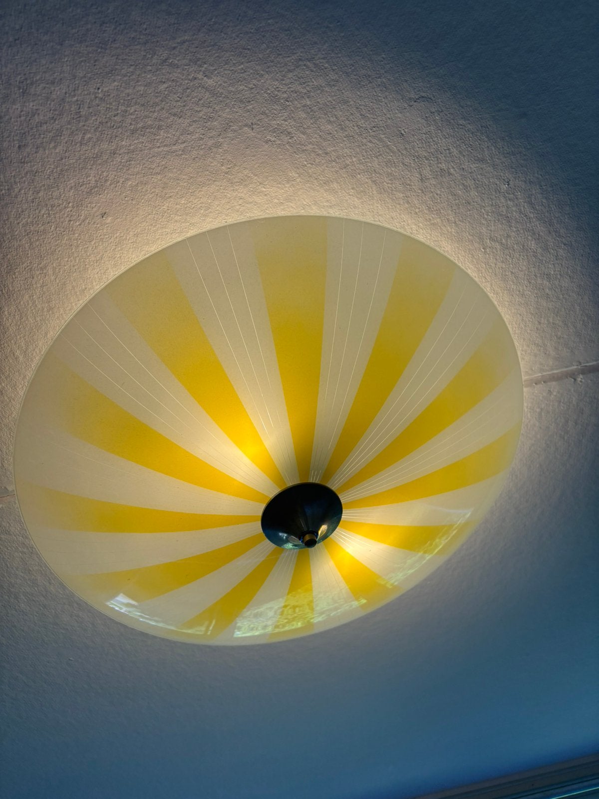 Plafonniere, Ophalen, Gebruikt, 55 cm, Vintage