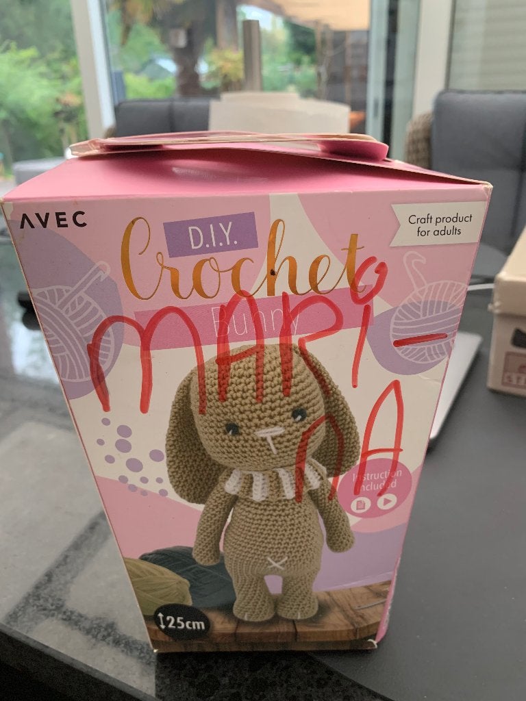 Crochet 25cm, Hobby en Vrije tijd, Breien en Haken, Ophalen of Verzenden, Nieuw, Breien, Overige typen