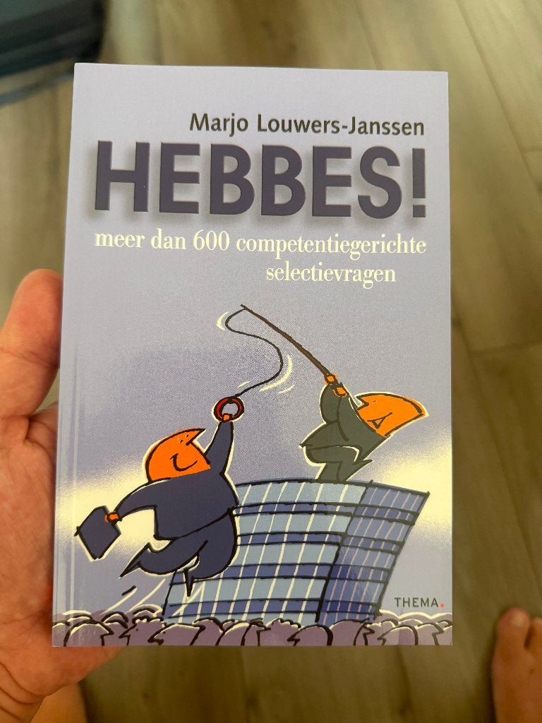 Hebbes! – Meer dan 600 competentiegerichte selectievragen, Ophalen of Verzenden, Zo goed als nieuw