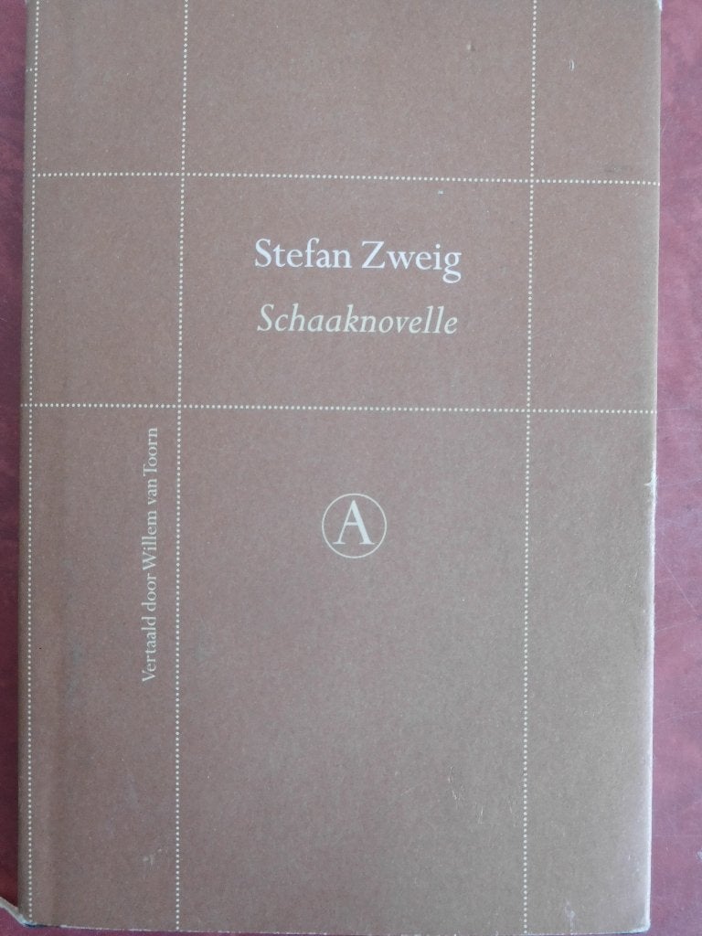 Stefan Zweig Schaaknovelle, Boeken, Ophalen of Verzenden, Zo goed als nieuw