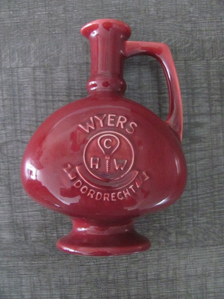 Kruik/karaf van firma H.C. Wyers Dordrecht, Ophalen of Verzenden, Zo goed als nieuw, Gebruiksvoorwerp