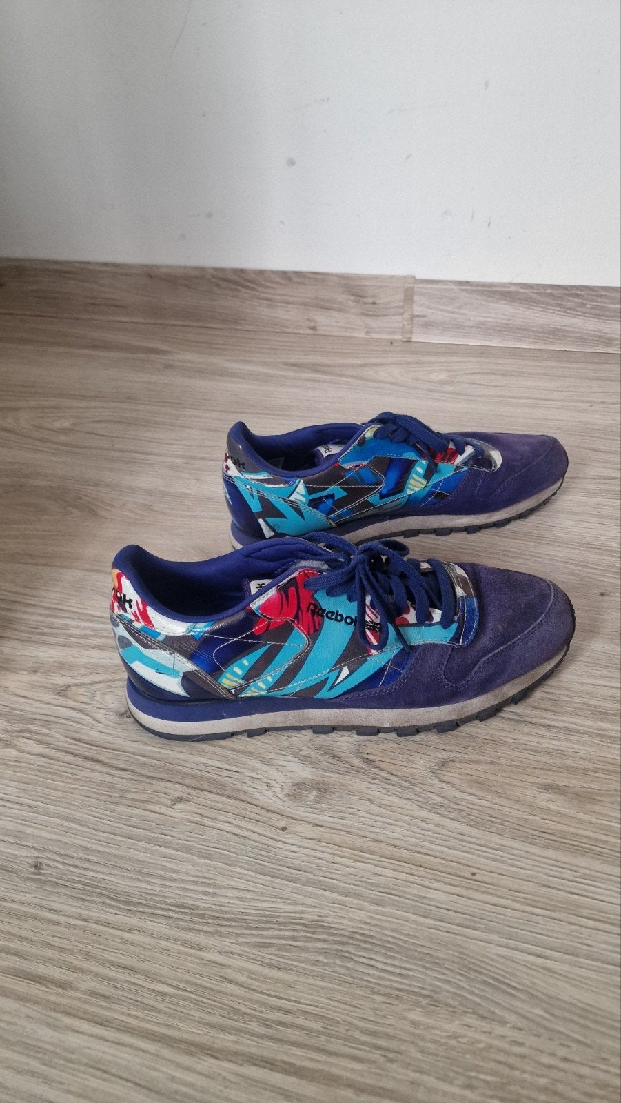 Reebok Graffiti Sneakers - Uniek Design, Overige kleuren, Ophalen of Verzenden, Sneakers of Gympen, Reebok